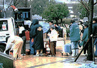 阪神・淡路大震災での救助活動（1995年）